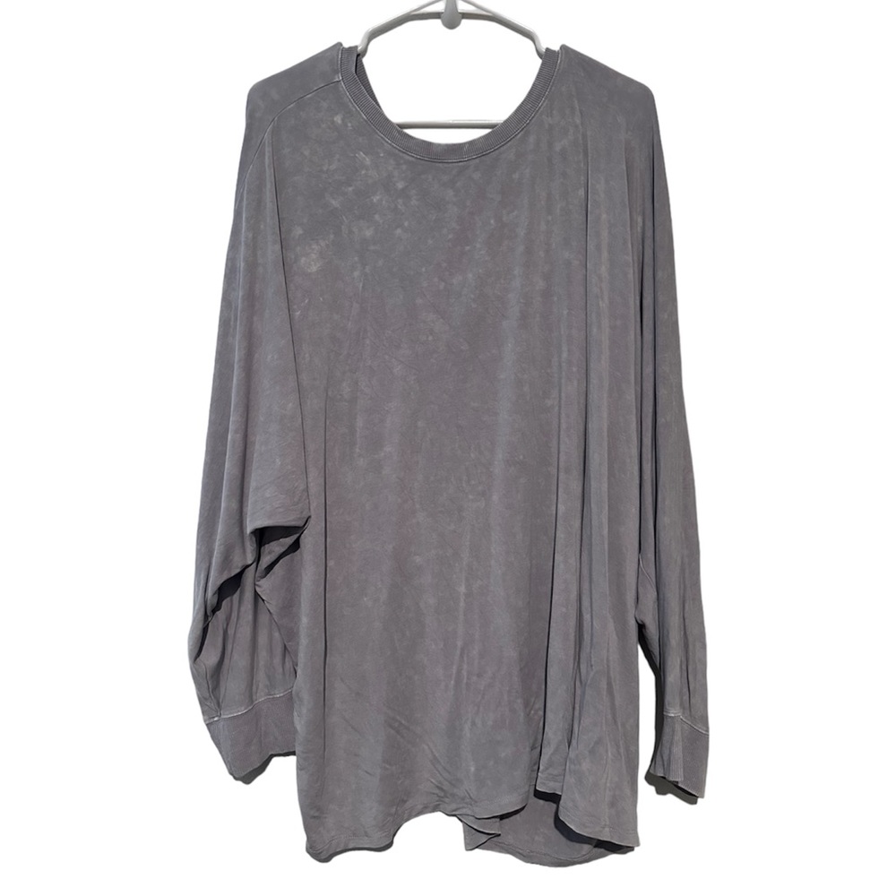 Torrid grayish purple soft knit sweater